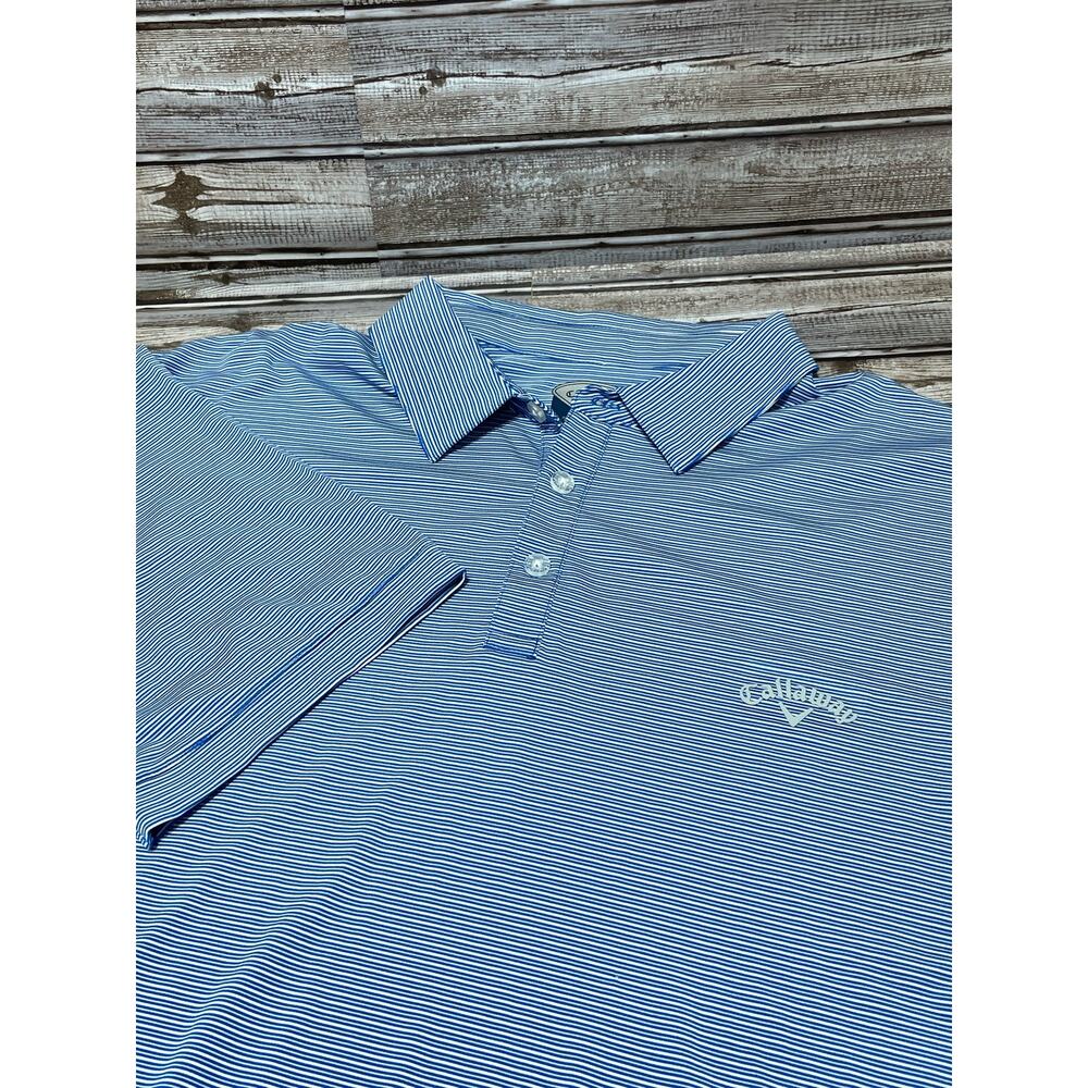 Callaway Men's Golf‎ Polo EUC Blue Size XXL 2XL